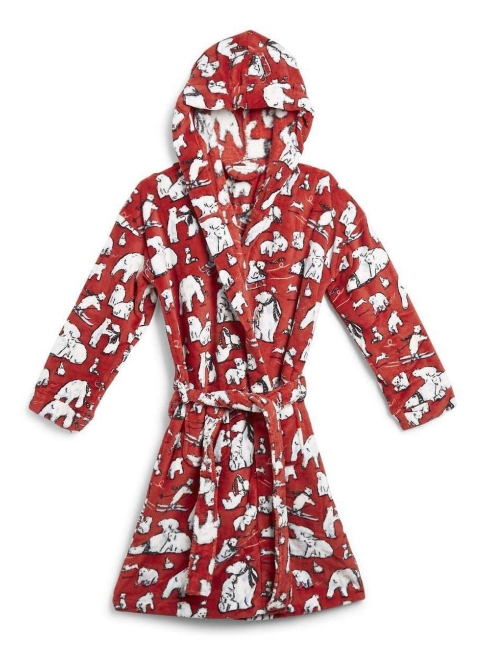 Vera Bradley Red Polar Bear Print Robe S/M